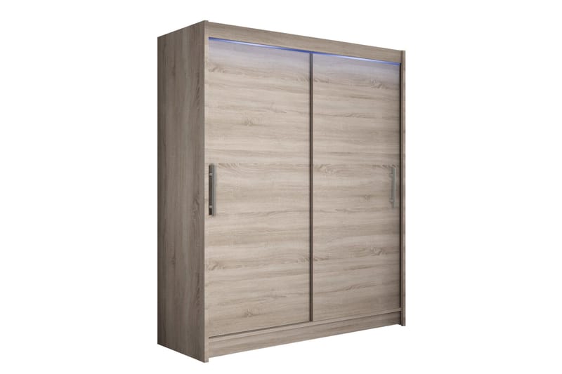 Bay Garderobe 150x200 cm - Brun - Oppbevaring - Klesoppbevaring - Garderober & garderobesystem