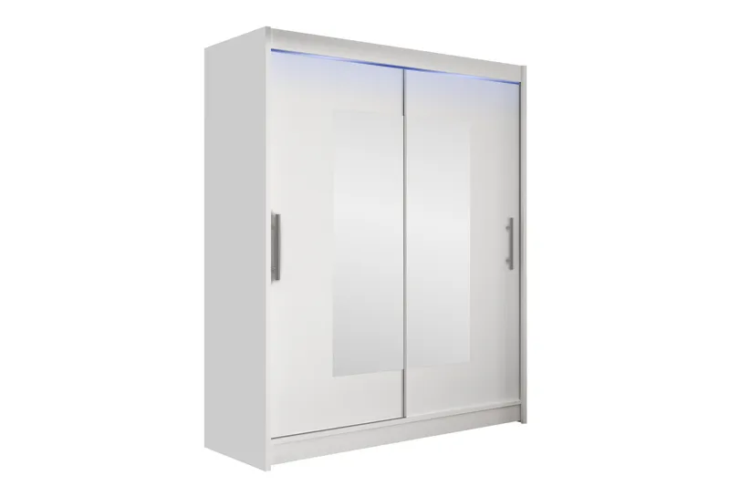 Bay Garderobe Med Speil 150x200 cm - Oppbevaring - Klesoppbevaring - Garderober & garderobesystem