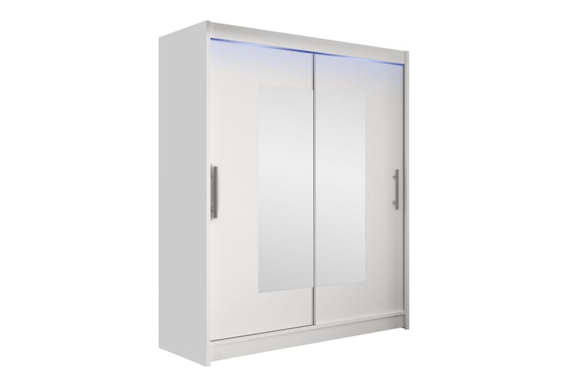 Bay Garderobe Med Speil 150x200 cm - Oppbevaring - Klesoppbevaring - Garderober & garderobesystem
