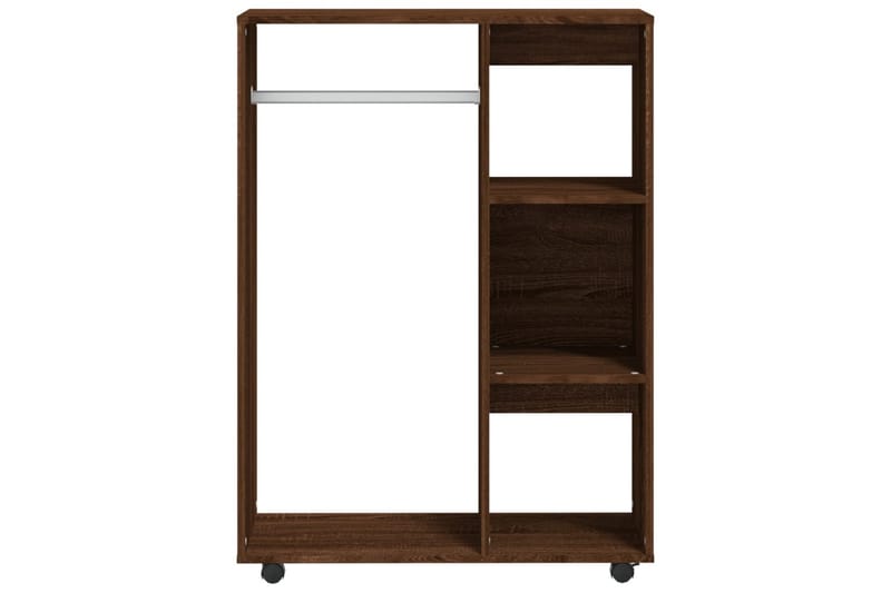 beBasic Garderobe brun eik 80x40x110 cm konstruert tre - Brun - Oppbevaring - Klesoppbevaring - Garderober & garderobesystem