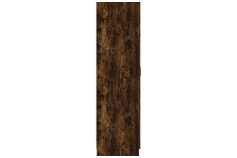 beBasic Garderobe røkt eik 80x52x180 cm konstruert tre - Brun - Oppbevaring - Klesoppbevaring - Garderober & garderobesystem