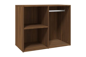 beBasic Sminkeskap brun eik 80x40x65 cm konstruert tre - Brun - Oppbevaring - Klesoppbevaring - Garderober & garderobesystem - Garderobeskap & klesskap