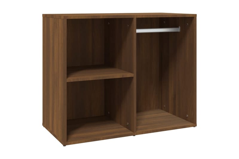 beBasic Sminkeskap brun eik 80x40x65 cm konstruert tre - Brun - Oppbevaring - Klesoppbevaring - Garderober & garderobesystem - Garderobeskap & klesskap