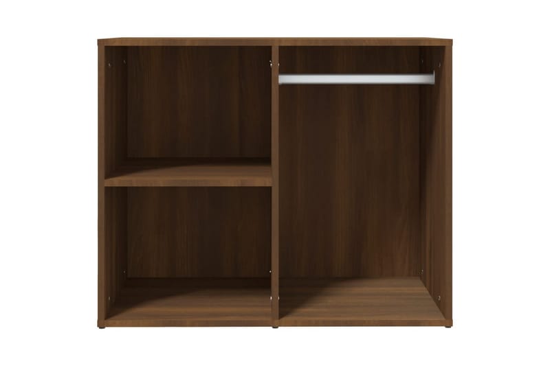 beBasic Sminkeskap brun eik 80x40x65 cm konstruert tre - Brun - Oppbevaring - Klesoppbevaring - Garderober & garderobesystem - Garderobeskap & klesskap