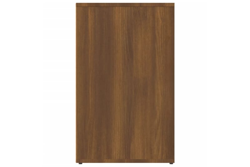 beBasic Sminkeskap brun eik 80x40x65 cm konstruert tre - Brun - Oppbevaring - Klesoppbevaring - Garderober & garderobesystem - Garderobeskap & klesskap