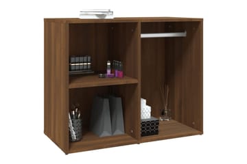 beBasic Sminkeskap brun eik 80x40x65 cm konstruert tre - Brun - Oppbevaring - Klesoppbevaring - Garderober & garderobesystem - Garderobeskap & klesskap