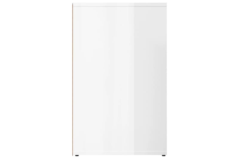 beBasic Sminkeskap høyglans hvit 80x40x65 cm konstruert tre - Hvit - Oppbevaring - Klesoppbevaring - Garderober & garderobesystem - Garderobeskap & klesskap