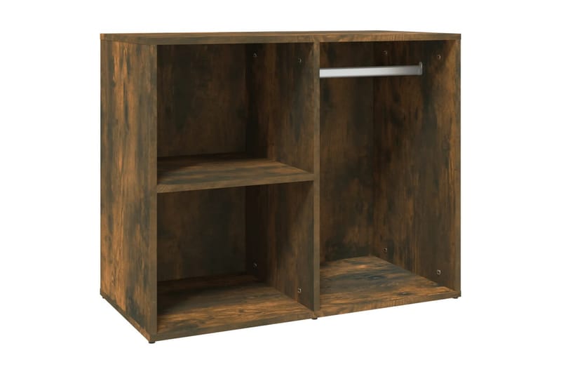 beBasic Sminkeskap røkt eik 80x40x65 cm konstruert tre - Brun - Oppbevaring - Klesoppbevaring - Garderober & garderobesystem - Garderobeskap & klesskap
