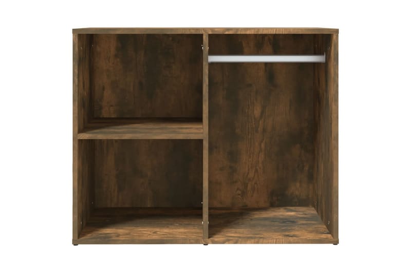 beBasic Sminkeskap røkt eik 80x40x65 cm konstruert tre - Brun - Oppbevaring - Klesoppbevaring - Garderober & garderobesystem - Garderobeskap & klesskap