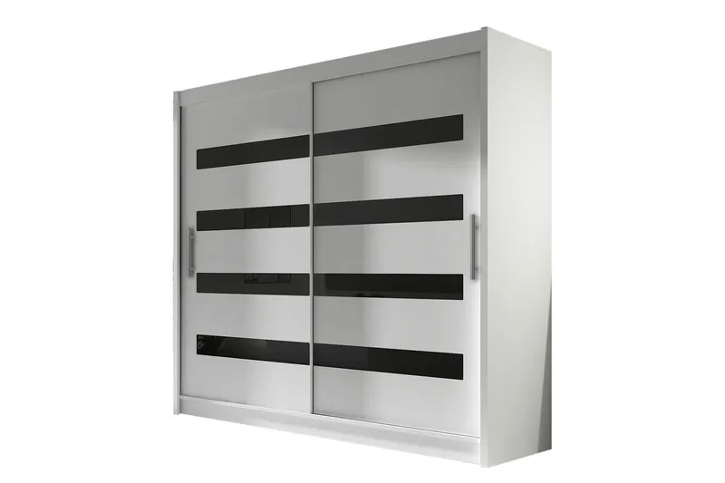 Bega Garderobe 180x57x215 cm, Hvit