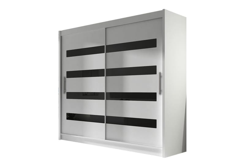 Bega Garderobe 180x57x215 cm - Hvit - Oppbevaring - Klesoppbevaring - Garderober & garderobesystem
