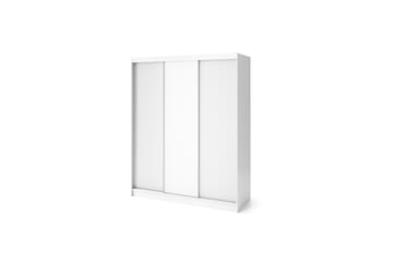 Biancco Garderobe 120x220 cm - Hvit - Oppbevaring - Klesoppbevaring - Garderober & garderobesystem