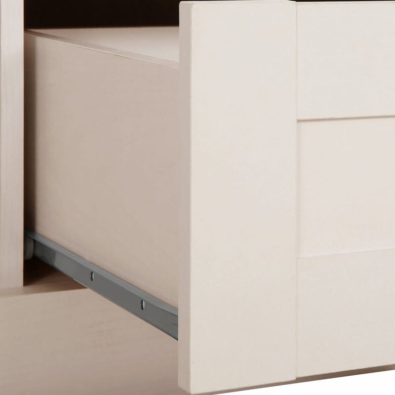 Binz garderobe 83x130 cm - Kasjmirkrem - Oppbevaring - Klesoppbevaring - Garderober & garderobesystem
