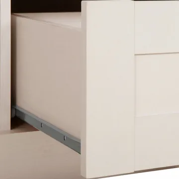 Binz hallskap 60x180 cm - Kasjmirkrem - Oppbevaring - Klesoppbevaring - Garderober & garderobesystem