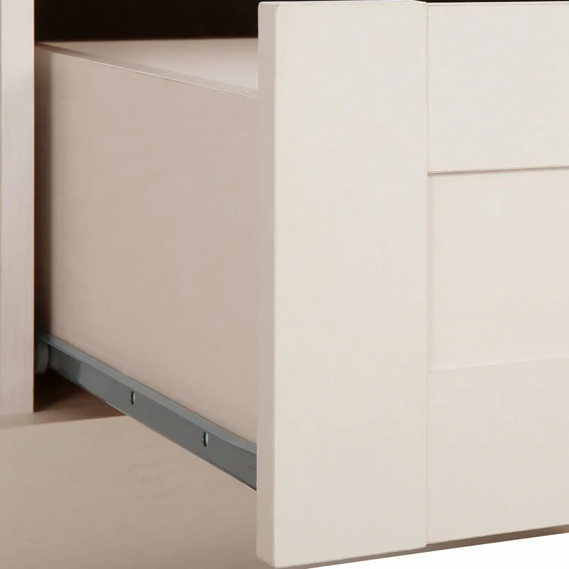 Binz hallskap 60x180 cm - Kasjmirkrem - Oppbevaring - Klesoppbevaring - Garderober & garderobesystem