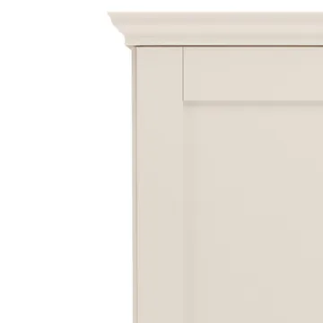Binz hallskap 60x180 cm - Kasjmirkrem - Oppbevaring - Klesoppbevaring - Garderober & garderobesystem