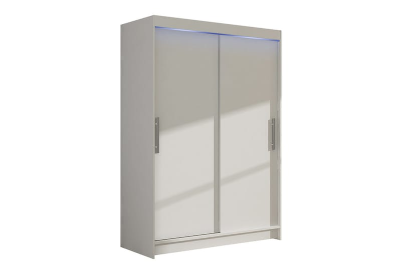 Biscayne Garderobeskap 120x200 cm - Hvit - Oppbevaring - Klesoppbevaring - Garderober & garderobesystem