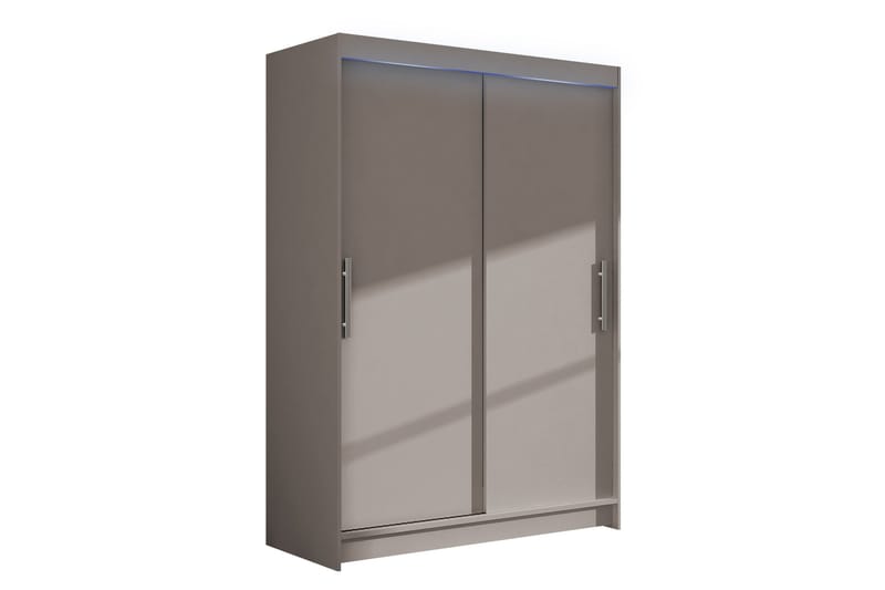 Biscayne Garderobeskap 120x200 cm - Svart - Oppbevaring - Klesoppbevaring - Garderober & garderobesystem