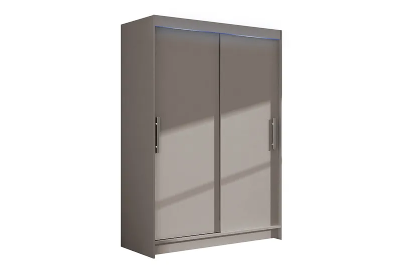 Biscayne Garderobeskap 120x200 cm - Svart - Oppbevaring - Klesoppbevaring - Garderober & garderobesystem