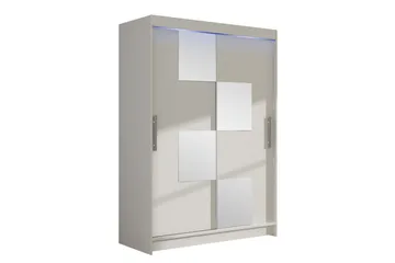 Biscayne Garderobeskap Med Speil 120x200 cm