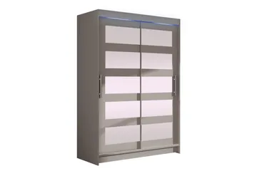 Biscayne Garderobeskap Med Speil 120x200 cm