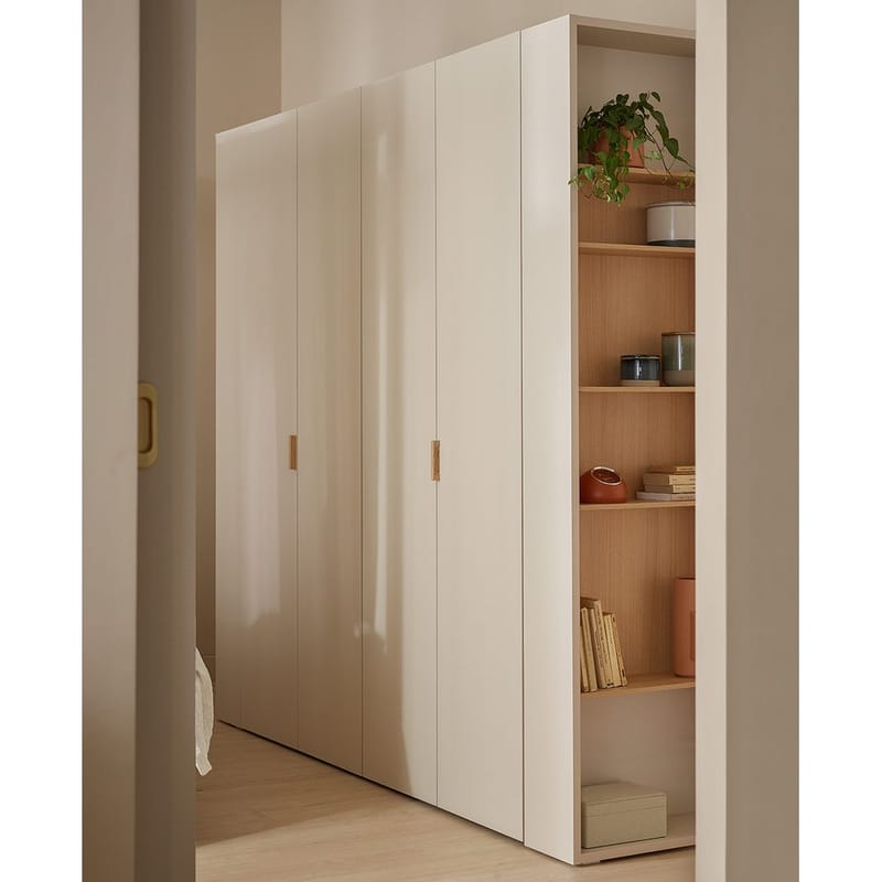 Bokhylle 4 You Fresh 4 Dører Side av Garderobe - 206 cm - Oppbevaring - Klesoppbevaring - Garderober & garderobesystem - Garderobeskap & klesskap