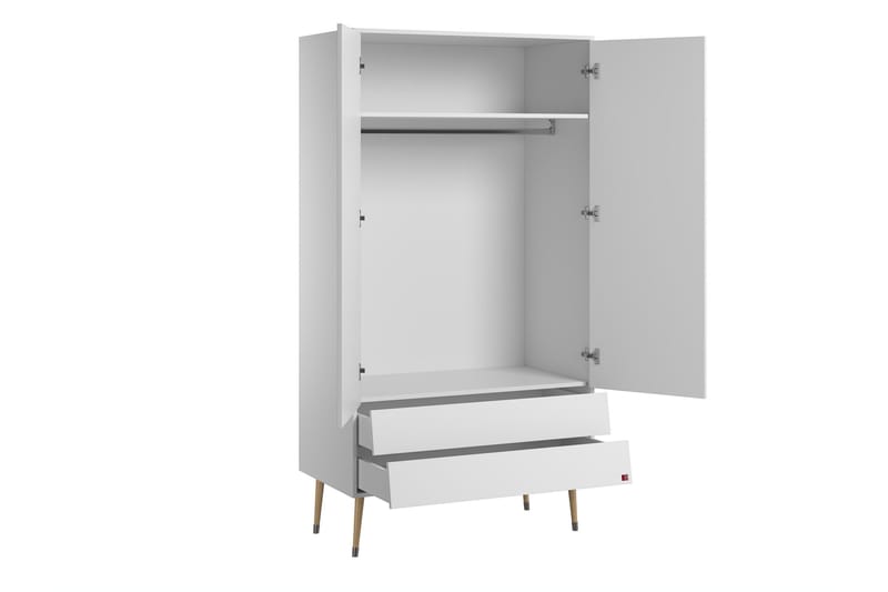 Bosque Garderobe Hvit - VOX - Oppbevaring - Klesoppbevaring - Garderober & garderobesystem - Garderobeskap & klesskap