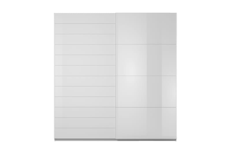 Bovera Garderobe 61x221 cm - Askegrå - Oppbevaring - Klesoppbevaring - Garderober & garderobesystem