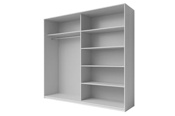 Bovera Garderobeskap 61x200 cm - Livlig - Oppbevaring - Klesoppbevaring - Garderober & garderobesystem