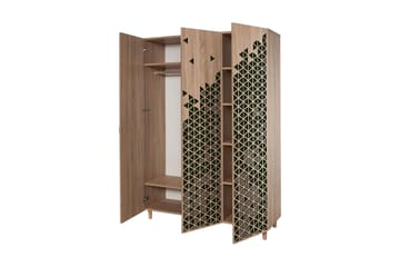Brokind Garderobe 135 cm - Oppbevaring - Klesoppbevaring - Garderober & garderobesystem