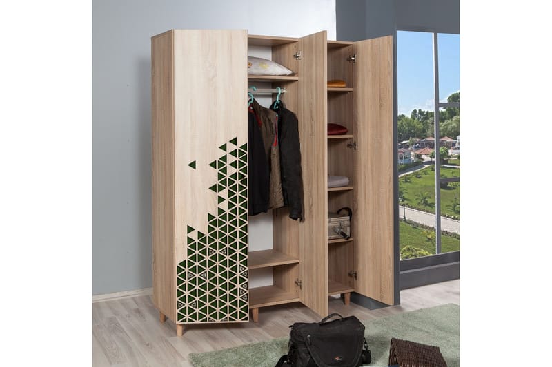 Brokind Garderobe 135 cm - Oppbevaring - Klesoppbevaring - Garderober & garderobesystem