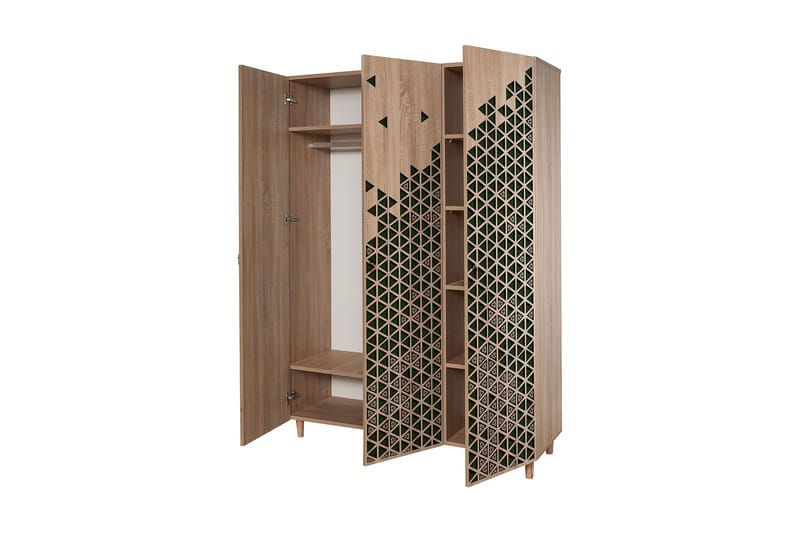 Brokind Garderobe 135 cm - Oppbevaring - Klesoppbevaring - Garderober & garderobesystem
