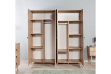 Brokind Garderobe 180 cm - Brun/Grønn - Oppbevaring - Klesoppbevaring - Garderober & garderobesystem