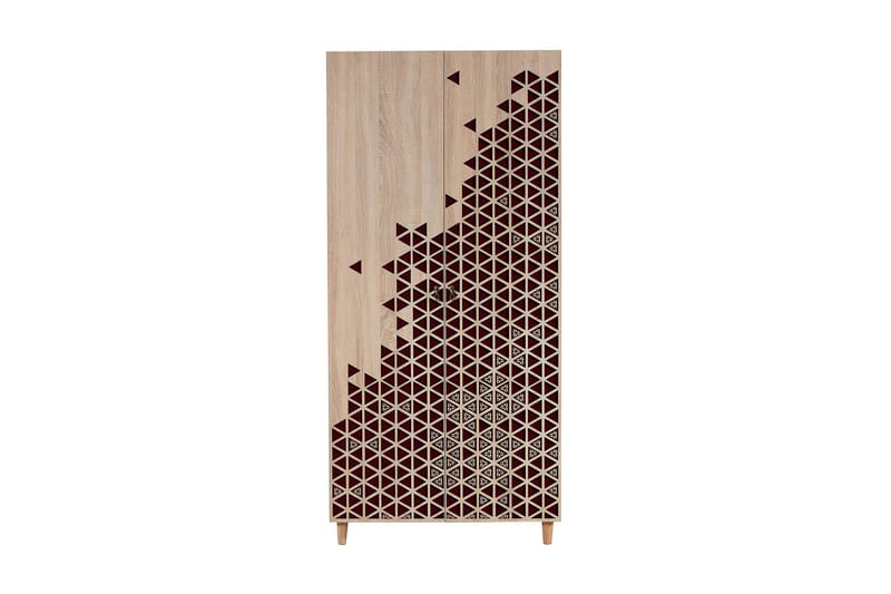 Brokind Garderobe 90 cm - Brun - Oppbevaring - Klesoppbevaring - Garderober & garderobesystem