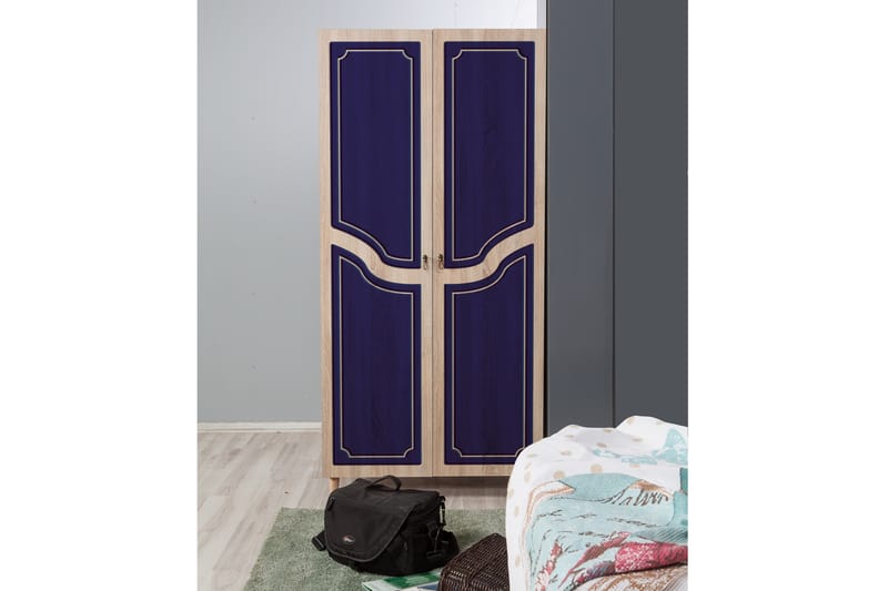 Brokind Garderobe 90 cm - Brun - Oppbevaring - Klesoppbevaring - Garderober & garderobesystem