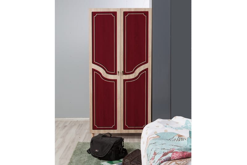 Brokind Garderobe 90 cm - Brun - Oppbevaring - Klesoppbevaring - Garderober & garderobesystem