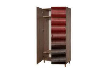 Brokind Garderobe 90 cm - Brun - Oppbevaring - Klesoppbevaring - Garderober & garderobesystem