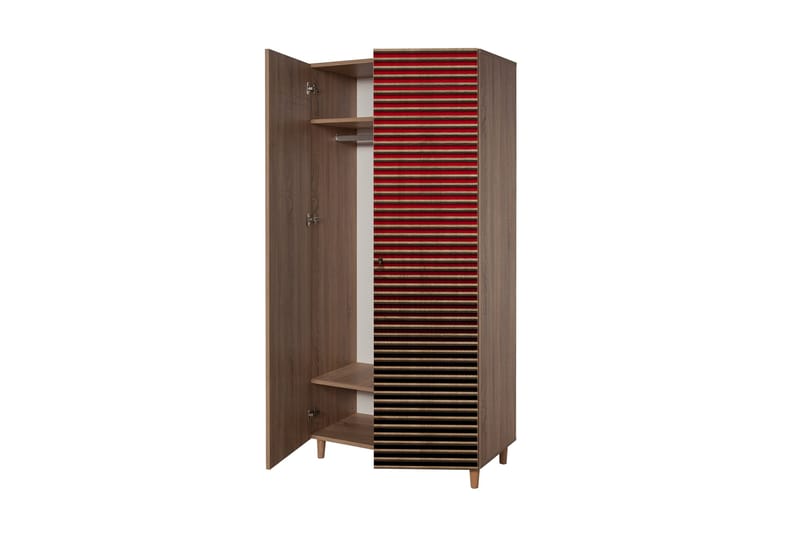 Brokind Garderobe 90 cm - Brun - Oppbevaring - Klesoppbevaring - Garderober & garderobesystem