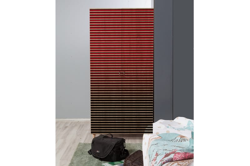 Brokind Garderobe 90 cm - Brun - Oppbevaring - Klesoppbevaring - Garderober & garderobesystem