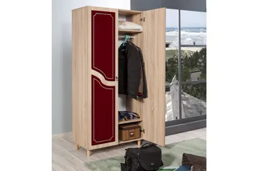 Brokind Garderobe 90 cm - Brun - Oppbevaring - Klesoppbevaring - Garderober & garderobesystem