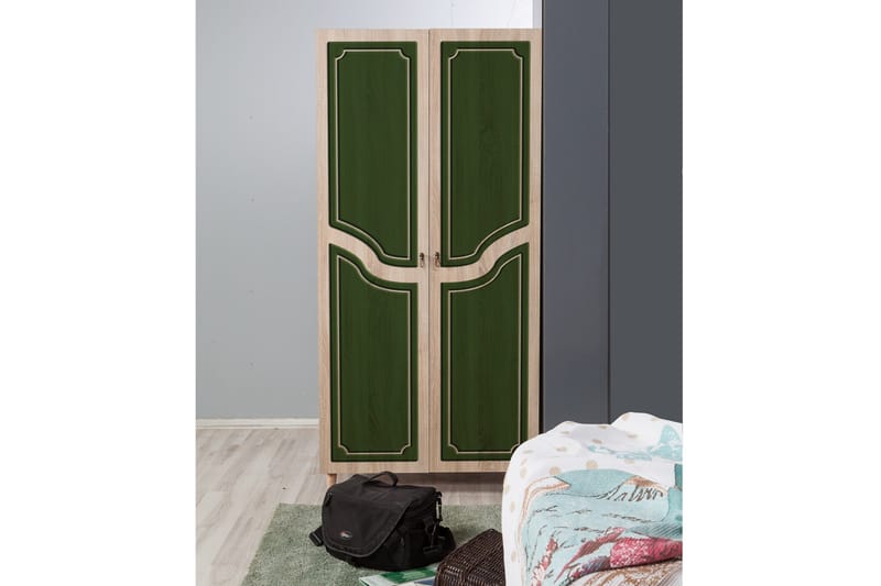 Brokind Garderobe 90 cm - Brun - Oppbevaring - Klesoppbevaring - Garderober & garderobesystem