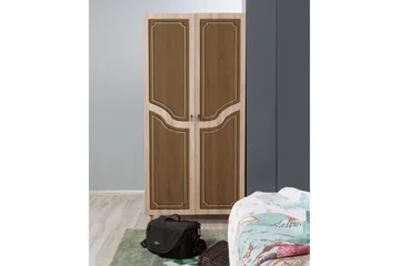 Brokind Garderobe 90 cm - Brun - Oppbevaring - Klesoppbevaring - Garderober & garderobesystem