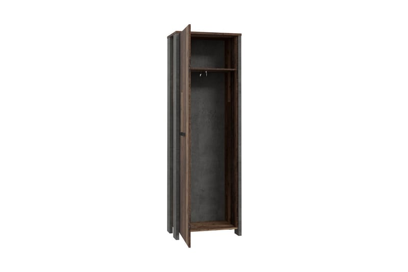 Cadle Garderobe 67 cm - Brun/Grå - Oppbevaring - Klesoppbevaring - Garderober & garderobesystem