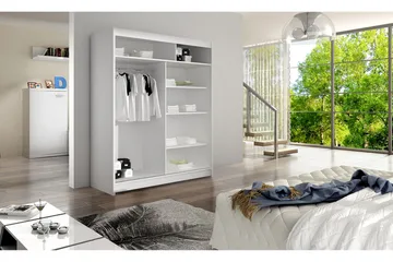 Camino Garderobe 150x58x200 cm - Oppbevaring - Klesoppbevaring - Garderober & garderobesystem