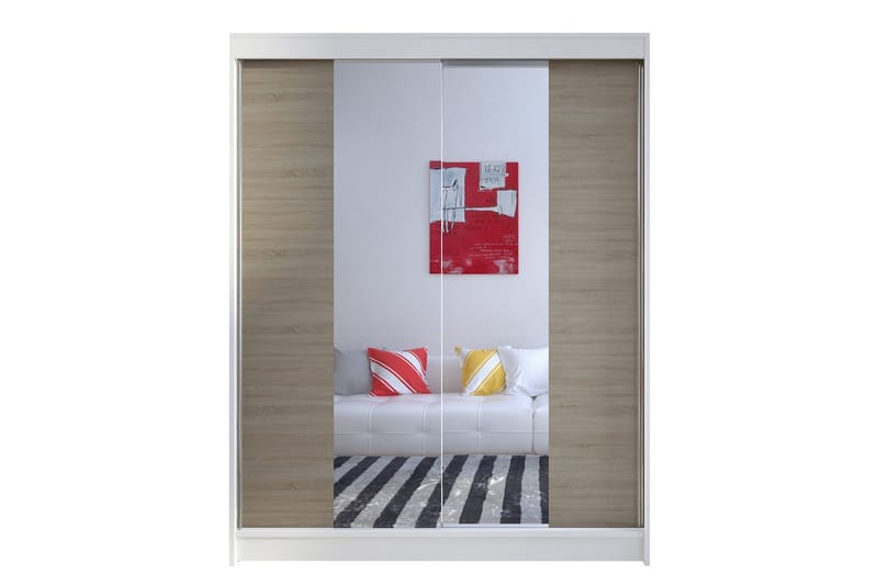 Camino Garderobe 150x58x200 cm - Oppbevaring - Klesoppbevaring - Garderober & garderobesystem