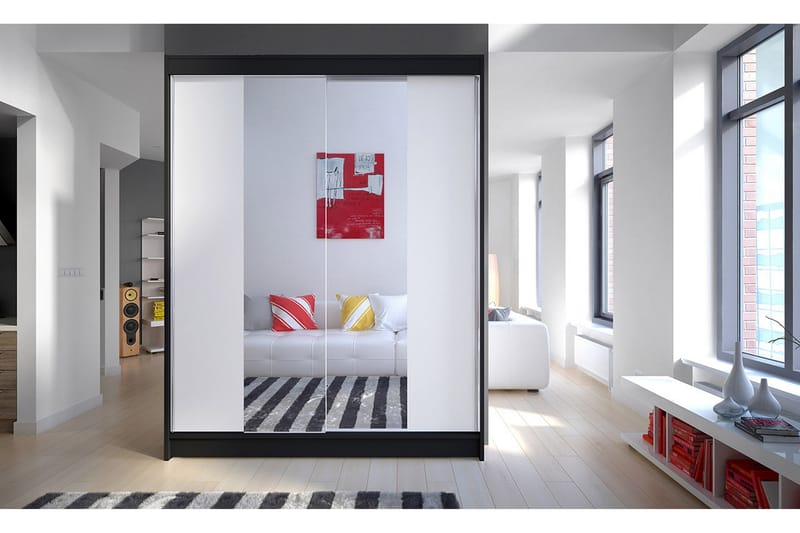 Camino Garderobe 150x58x200 cm - Oppbevaring - Klesoppbevaring - Garderober & garderobesystem