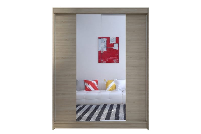 Camino Garderobe 150x58x200 cm - Oppbevaring - Klesoppbevaring - Garderober & garderobesystem