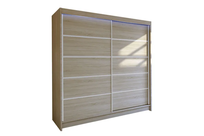 Canderbury Garderobe 180x215 cm, Beige