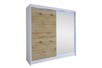 Canderbury Garderobe Med Speil 180x215 cm