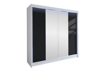 Canderbury Garderobe Med Speil 180x215 cm